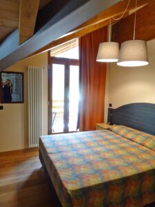 Camera doppia all'Hotel Aigle, Courmayeur Mont Blanc.
