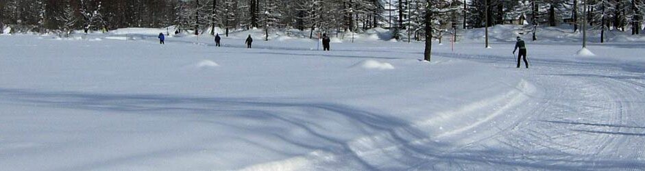 Cross-country skiing in Courmayeur