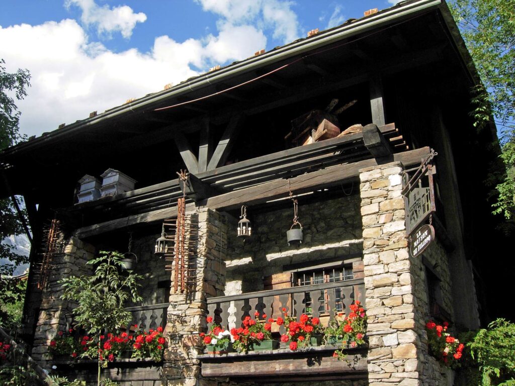 La Maison de Filippo, storico ristorante a Entrèves.